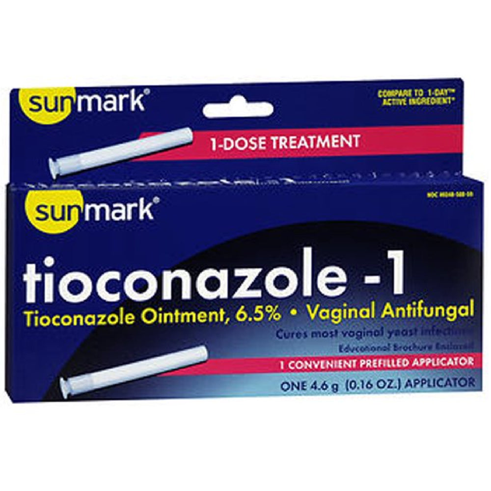 Tioconazole Vaginal Antifungal - Sunmark - 0.16oz