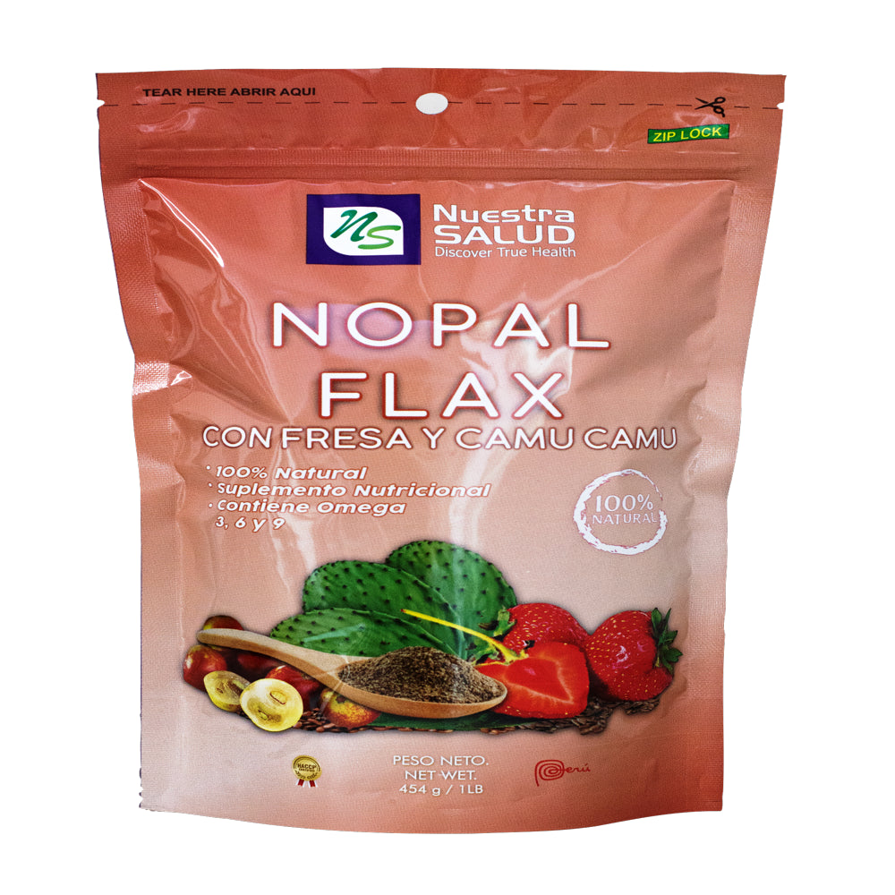 Nopal Flax Linaza Plus - Colon Cleanser & Fiber