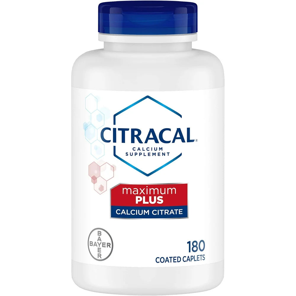 Citracal Maximum Plus - Calcium & Vitamin D3 - 180 Caplets
