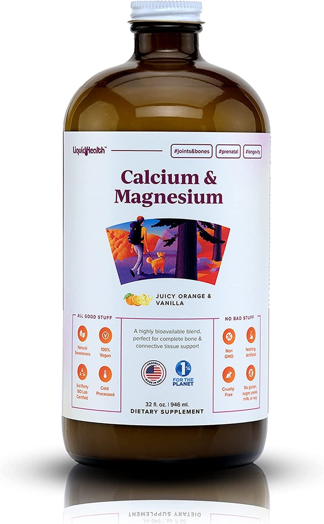 Liquid Calcium & Magnesium - Joint & Bone Support