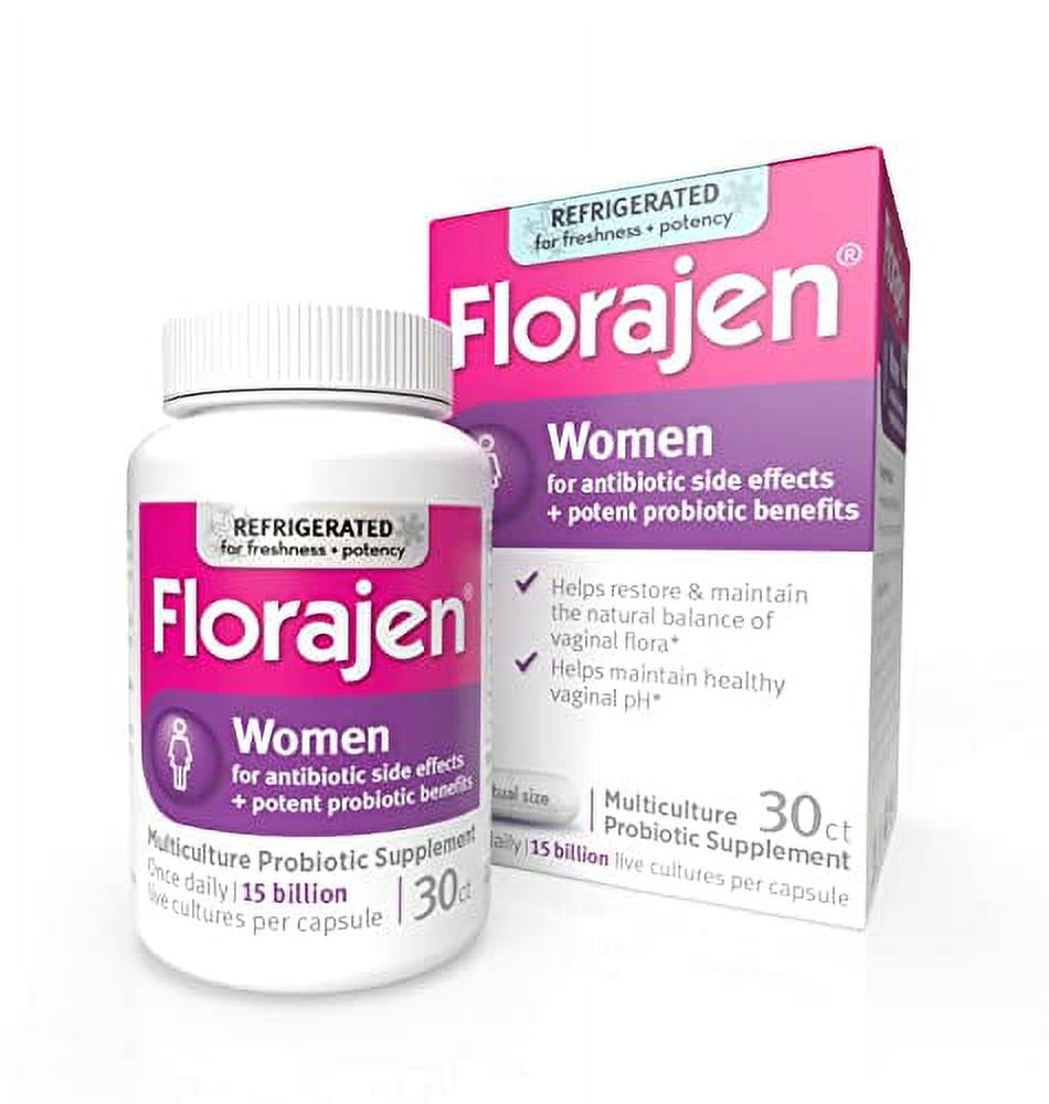 Florajen Probiotics for Women - 30 Count