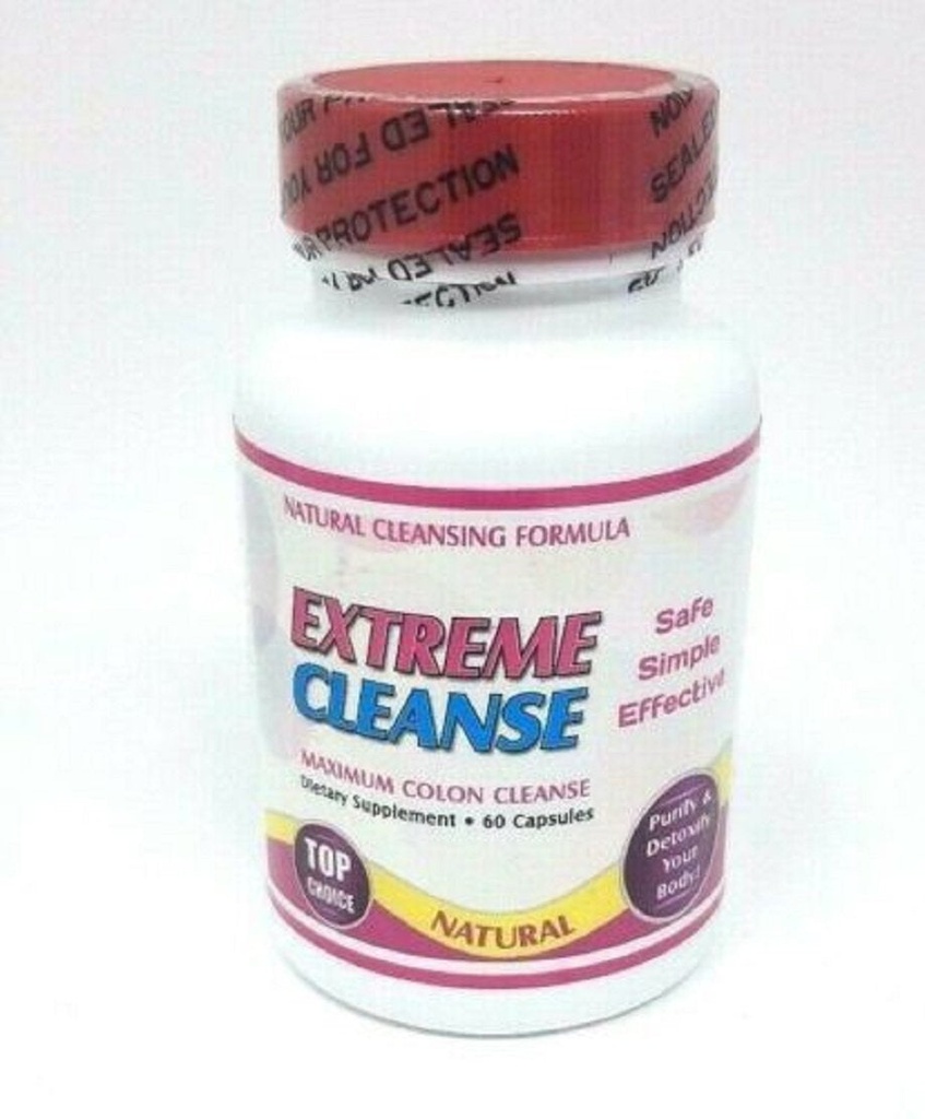 Extreme Cleanse - Natural Colon Cleanse | 60 Capsules