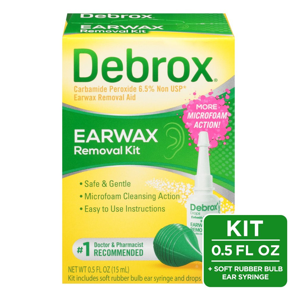 Debrox Ear Wax Removal Kit - Safe & Effective