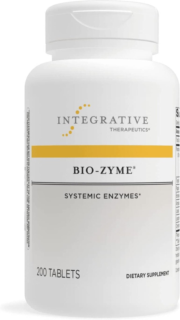 Bio-Zyme Systemic Enzymes - Digestive Support - 200 Tablets